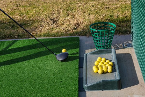 driving range practice shot